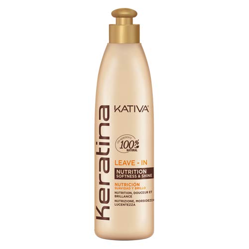 Kativa Keratina Crema de peinar para Nutrición, suavidad y brillo, 250 ml