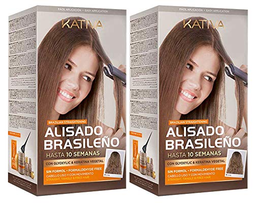 Kativa Keratina y Argán - Kit Alisado Brasileño PACK 2x150 ml