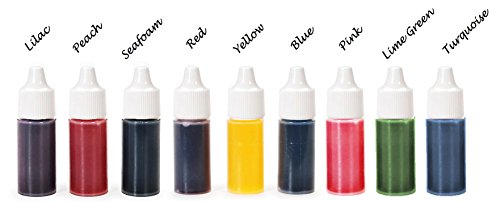 kedudes  Set de fabricación de jabón - 9 botellas de colores líquidos