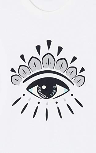Kenzo Eye T-Shirt Hombre (S, Blanco)