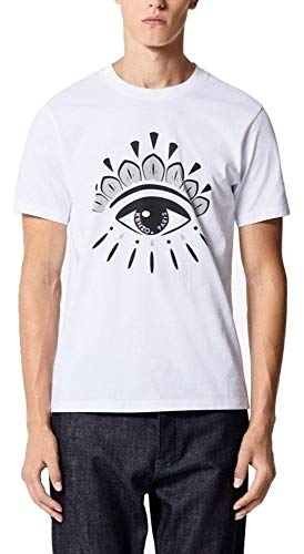 Kenzo Eye T-Shirt Hombre (S, Blanco)