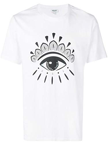 Kenzo Eye T-Shirt Hombre (S, Blanco)