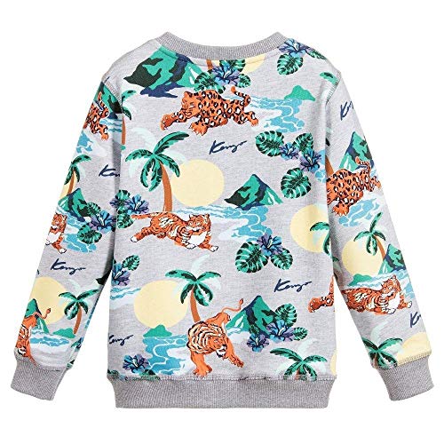 Kenzo Kids Jungle Tiger Sudadera Grey 8 Years
