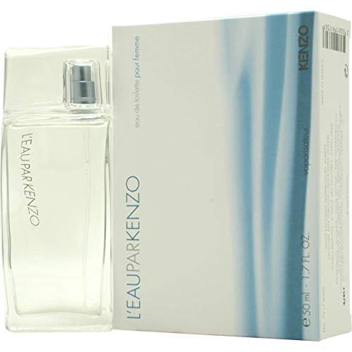 KENZO L'EAU eau de toilette Mujeres 50 ml - Eau de toilette (Mujeres, 50 ml, Loto, Verde pimiento, Menta, Yuzu, Cedar (scent), Almizcle blanco, Aerosol)
