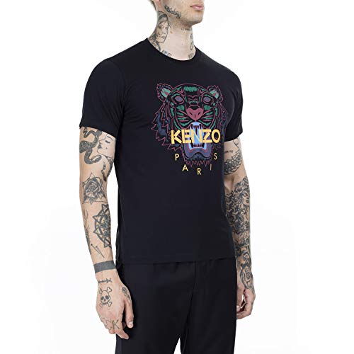 Kenzo Tiger Head Camiseta M Negro