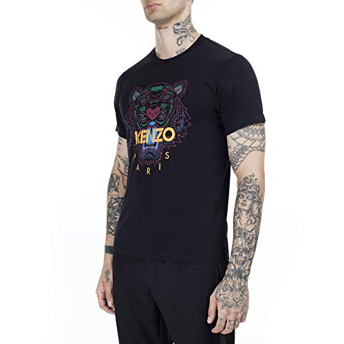 Kenzo Tiger Head Camiseta M Negro