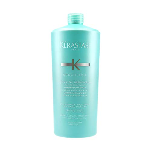 Kerastase Dermo-Calm Bain Vital Shampoo (Sensitive Scalps & Normal to Combination Hair) 1000ml/34oz by Kerastase
