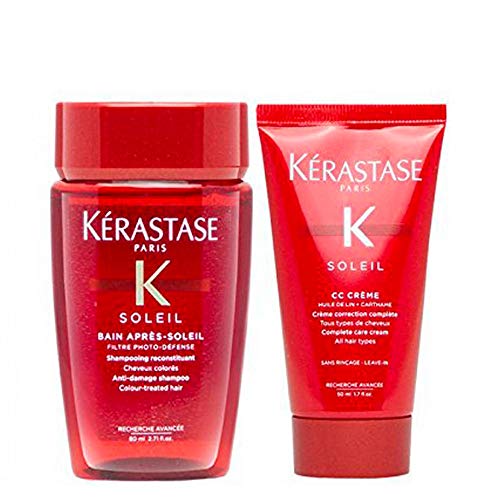 Kerastase Soleil Bain Apres Soleil y CC Creme Kit de viaje