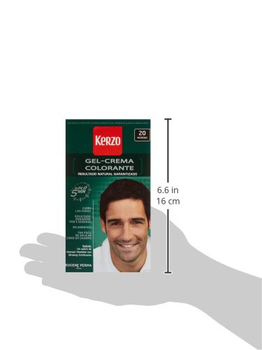 KERZO tinte para hombre Moreno Nº 20 caja 1 ud