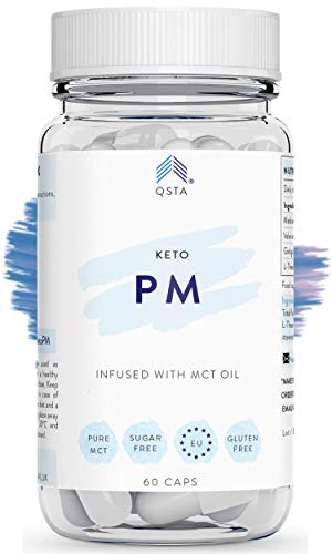 Keto Plus Actives PM (60 CAPS) - Quemagrasas potente para adelgazar y rapido, Quema grasas mientras duermes & Mejora tu sueño REM - Fat Burner Reductor, Kit Completo Dieta, PERSONALIZADO + MEDICOS