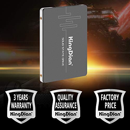 KingDian 60GB 120GB 240GB 480GB 1TB 2TB SATA3 SSD Hard Dive for PC and Laptop (S400 120GB)