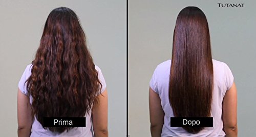 Kit de Alisado de keratina sin formol Tutanat - Champú de 100ML, keratina brasilera de 100ml, máscara capilar de 100ML