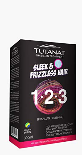 Kit de Alisado de keratina sin formol Tutanat - Champú de 100ML, keratina brasilera de 100ml, máscara capilar de 100ML
