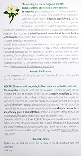Klorane - Champú a la Cera de Magnolia 200 ml (3282770106343)