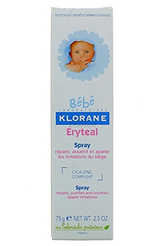 Klorane ERYTEAL Spray 75 ML, Negro, Estándar