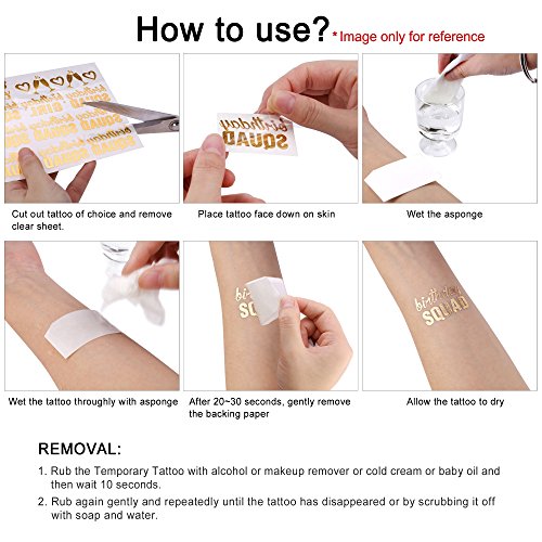 Konsait Tatuajes temporales para adultos mujer Niño (15 hojas), impermeable tatuajes temporales metálicos para brazo pecho y espalda, Flores Flechas Plumas Pulseras Muñequera