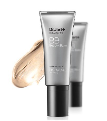 Korean Cosmetics, Dr. Jart Basic +, Silver Label + BB 40 ml (BB Cream, High Coverage, Whitening, protección UV spf35/PA + +) [001kr] by Dr. Jart Basic