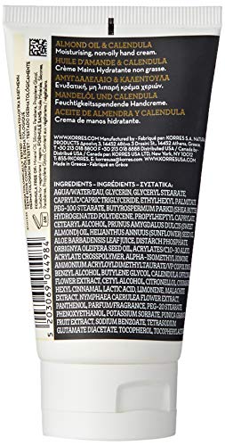 Korres Crema De Manos Hidratante (Almendra y Caléndula) - 75 ml.
