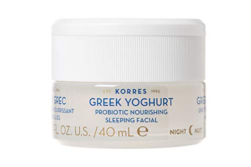 KORRES GREEK YOGHURT - Crema de noche probiótica, 40 ml