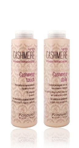 Kosswell,champú, mascarilla para el mantenimiento y prolongador del liso 250 ml