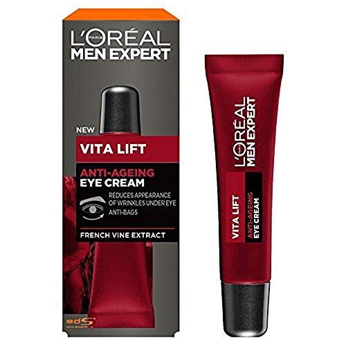 L 'Oreal Men Expert Vita Lift Antienvejecimiento Crema de ojos, 15 ml