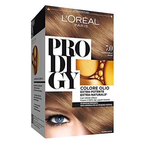 L 'Oréal Paris, Prodigy - Coloración permanente 7.0 Mandorla Biondo