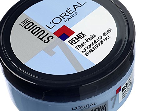 L 'Oréal Paris Studio Line, Pasta Moldeadora para Cabello, Pack de 6 - 150 ml x 6