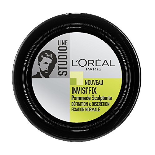 L 'Oréal Studio Line. «Invisi' Fix» Crema para peinar el cabello, de fijación normal, de 75 ml.