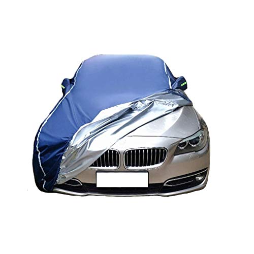 La cubierta del coche cuatro estaciones UV Universal impermeable y transpirable a prueba de polvo de la Guardia de Protección al aire libre Compatible con Audi TT cubierta del coche (Color : Black)