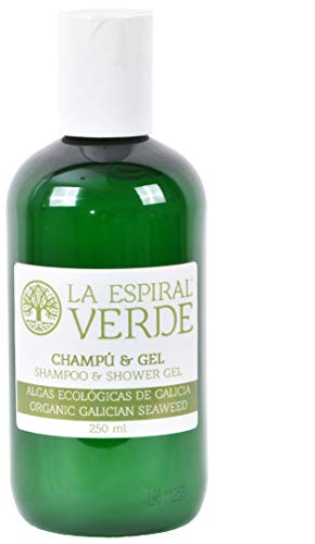 La Espiral Verde Champú y Gel Ducha de Algas sin Sulfatos - 250 ml
