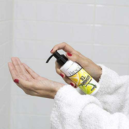 LA FRESCA El Limonero serum para las puntas del cabello con vitamina c Tratamiento Capilar, acondicionador pelo Ecológico Con Aroma A Limón Con Aceite de Argan | disminuye la caída del cabello - 125ml