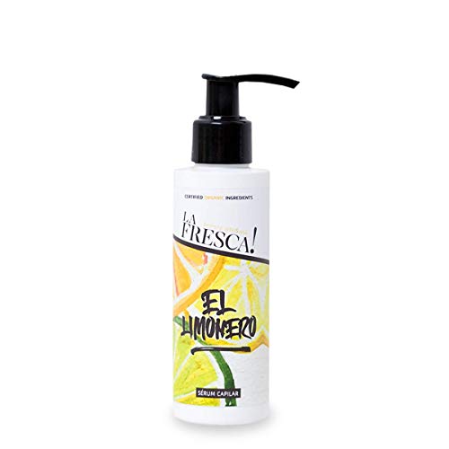 LA FRESCA El Limonero serum para las puntas del cabello con vitamina c Tratamiento Capilar, acondicionador pelo Ecológico Con Aroma A Limón Con Aceite de Argan | disminuye la caída del cabello - 125ml