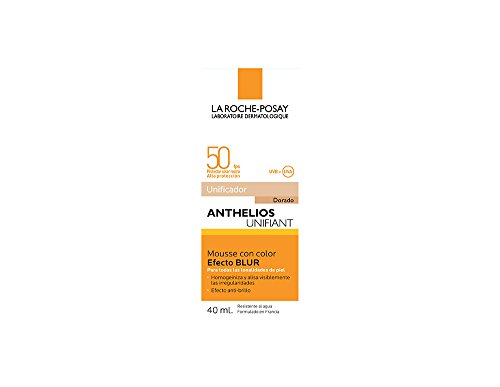 La Roche Posay Anthelios - Blur Unifiant Alisador Optico SPF50, Coloreada Unificante, 50 ml