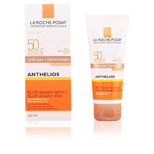 La Roche Posay Anthelios - Blur Unifiant Alisador Optico SPF50, Coloreada Unificante, 50 ml