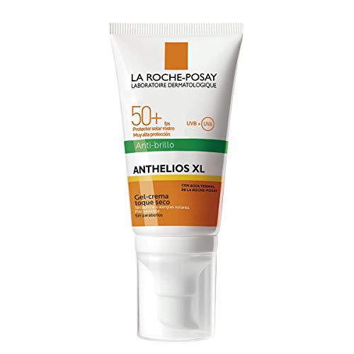 La Roche-Posay ANTHELIOS XL, Gel-crema Toque Seco Anti Brillo, SPF 50+, 50 ml
