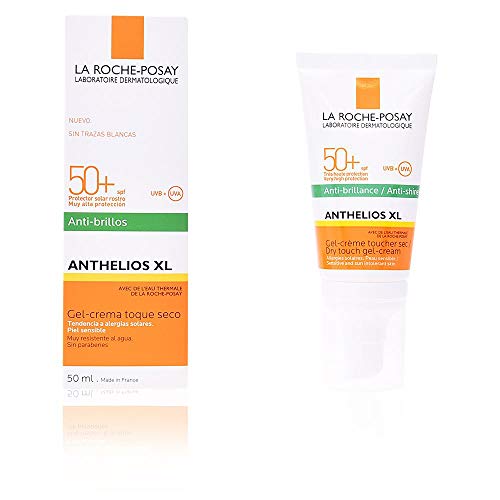 La Roche-Posay ANTHELIOS XL, Gel-crema Toque Seco Anti Brillo, SPF 50+, 50 ml