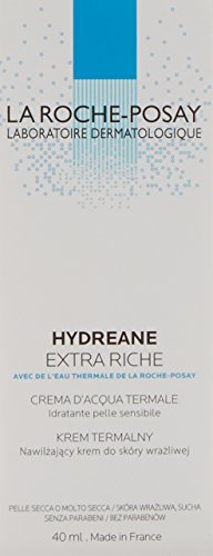 La Roche-Posay Hydreane, Crema Hidratante Extra Rica, 40ml