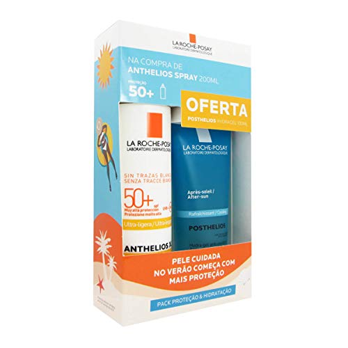 La Roche Posay Pack Solar Anthelios 50+ Spray 200ml + Posthelios Gel Refrescante Post Solar 100ml