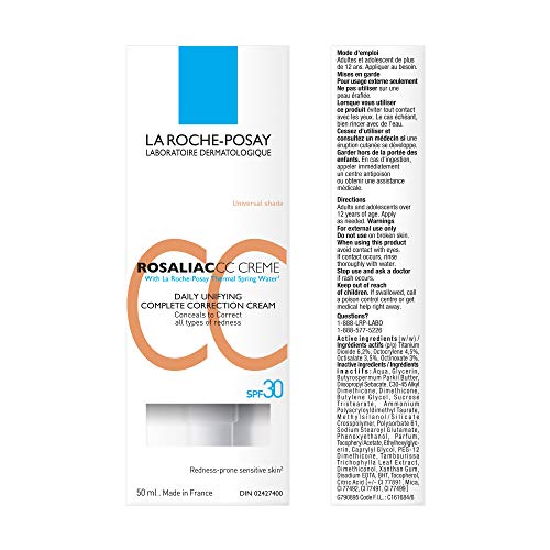 La Roche Posay Rosaliac CC Cream SPF 30 - Daily Complete Tone-Correcting Cream 50ml