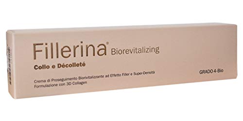 Labo fillerina con SU tratamiento biorevitalizing Crema antiarrugas Cuello bel051 efecto Filler grado4 Bio