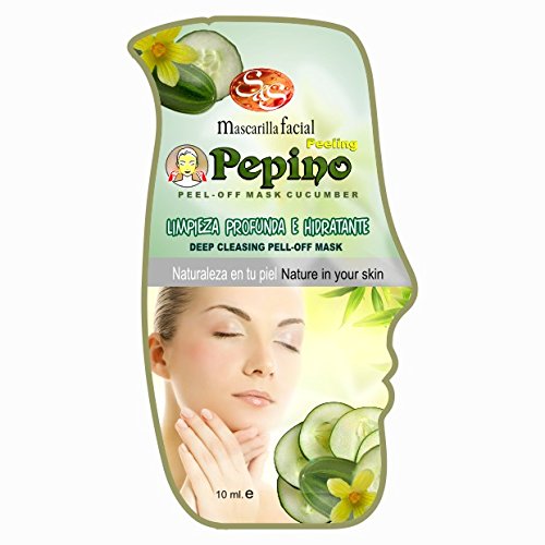 Laboratorio SyS Mascarilla Facial Peeling Pepino - 24 Paquetes de 1 x 10 ml - Total: 240 ml