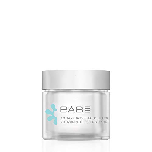 Laboratorios Babé - Antiarrugas Crema Facial Efecto Lifting 50 ml, Nutritiva, Efecto Tensor, Envejecimiento Cutáneo, Hidratación 24 Horas, Reafirmante, Antioxidante, Efecto Flash