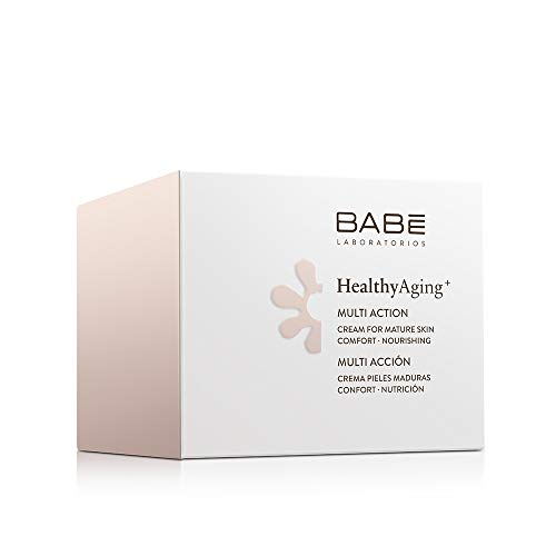 Laboratorios Babe Multi Crema Facial Hidratante, Nutritiva, Antiarrugas, Antioxidante para la Piel Madura, 50 ml