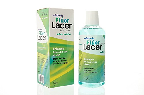 LACER Flúor Diario Sabor Menta Colutorio 500 ml