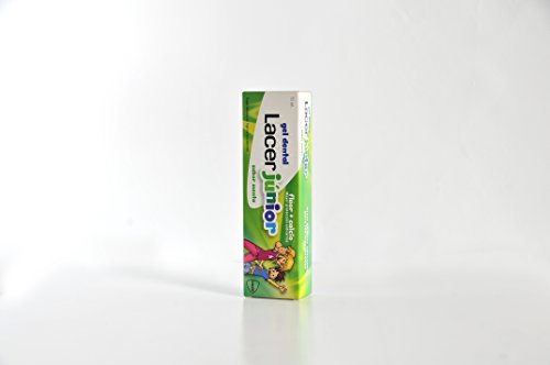 LACER Junior Gel Dental Sabor Menta 75 ml