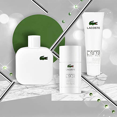 Lacoste BF-3614228738330_700035 Eau de Lacoste L.12.12 Blanc Edt Vapo 100 ml, Sets 100 ml