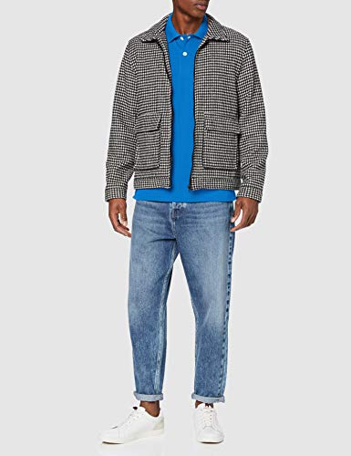 Lacoste L1212 Polo, Azul (Nattier L61), XL para Hombre