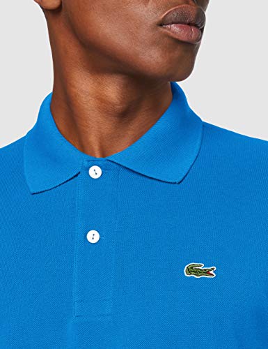 Lacoste L1212 Polo, Azul (Nattier L61), XL para Hombre