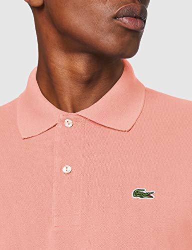 Lacoste L1212 Polo, Rosa (Elfe 5mm), 4XL para Hombre