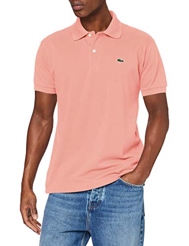 Lacoste L1212 Polo, Rosa (Elfe 5mm), 4XL para Hombre